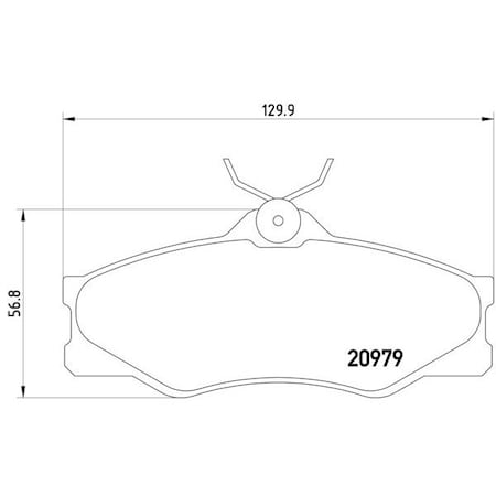 Pagid Brakes Disc Brake Pad, 355017661 355017661